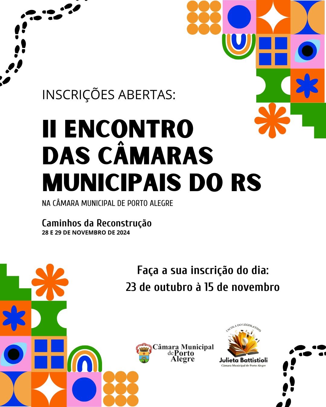 Inscrições abertas para encontro das Câmaras Rio Grande do Sul