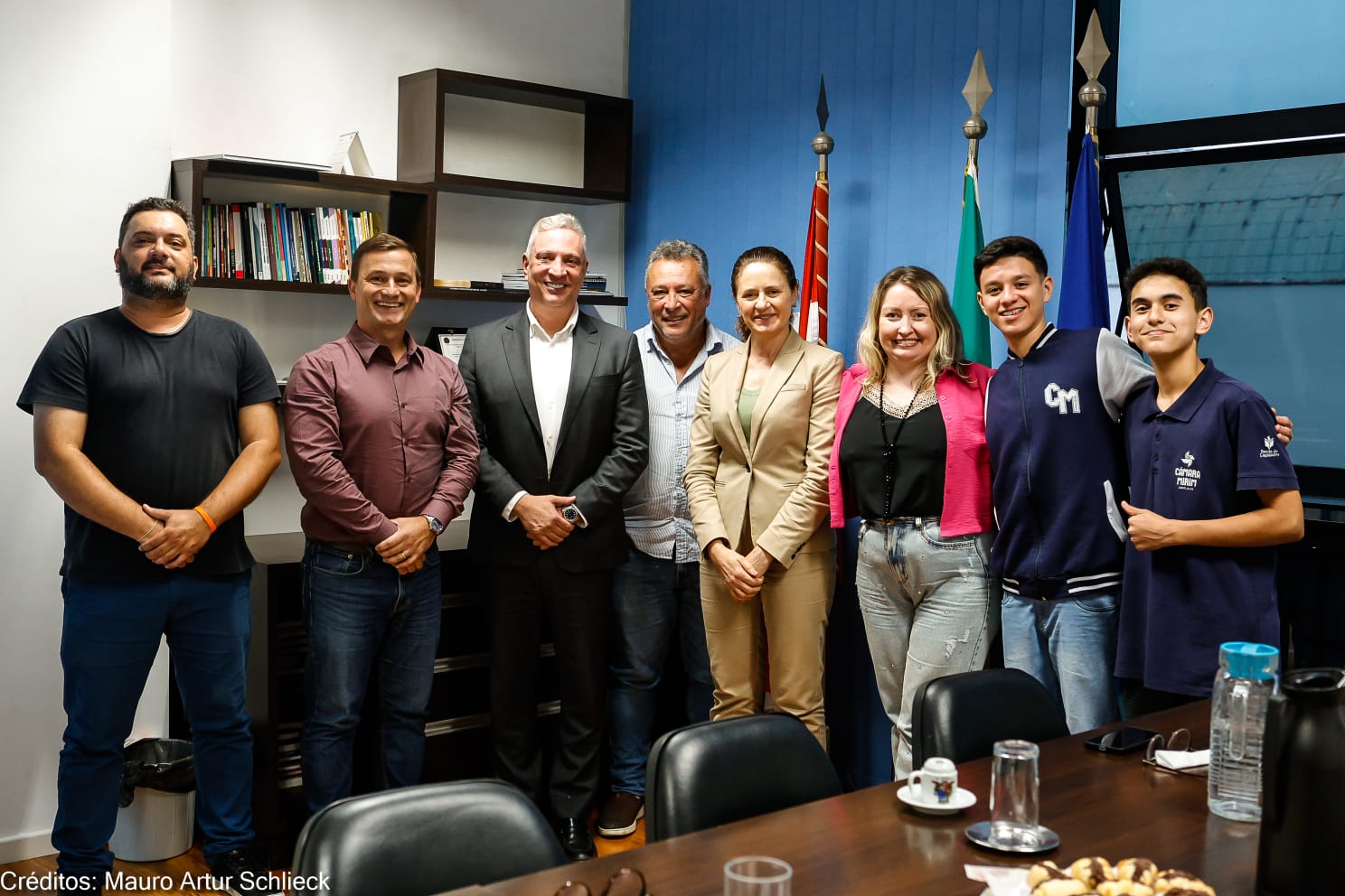 Presidente da ABEL visita escola da Câmara de Joinville (SC)