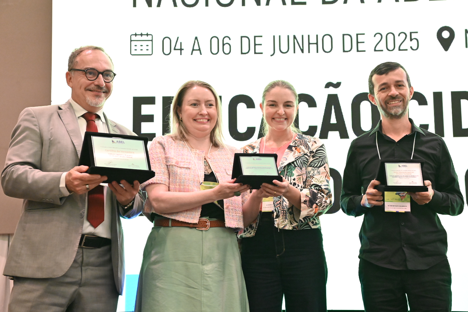 Vencedores do 15º Prêmio ABEL