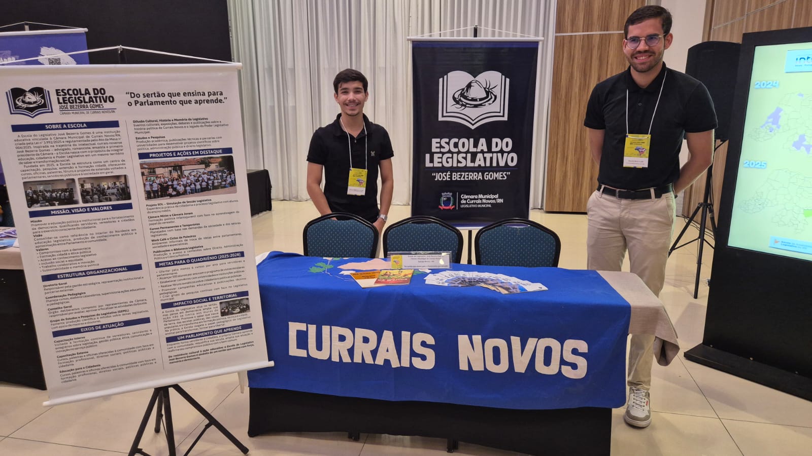Escola do Legislativo de Currais Novos apresenta suas ações na ABEL