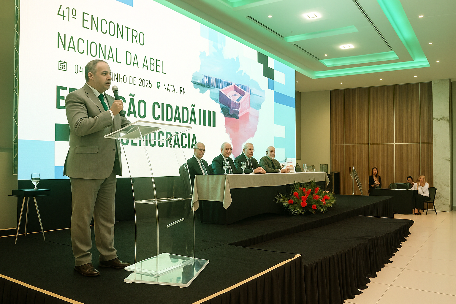 Palestra apresenta o ILB e o Programa Interlegis no 41º Encontro da ABEL