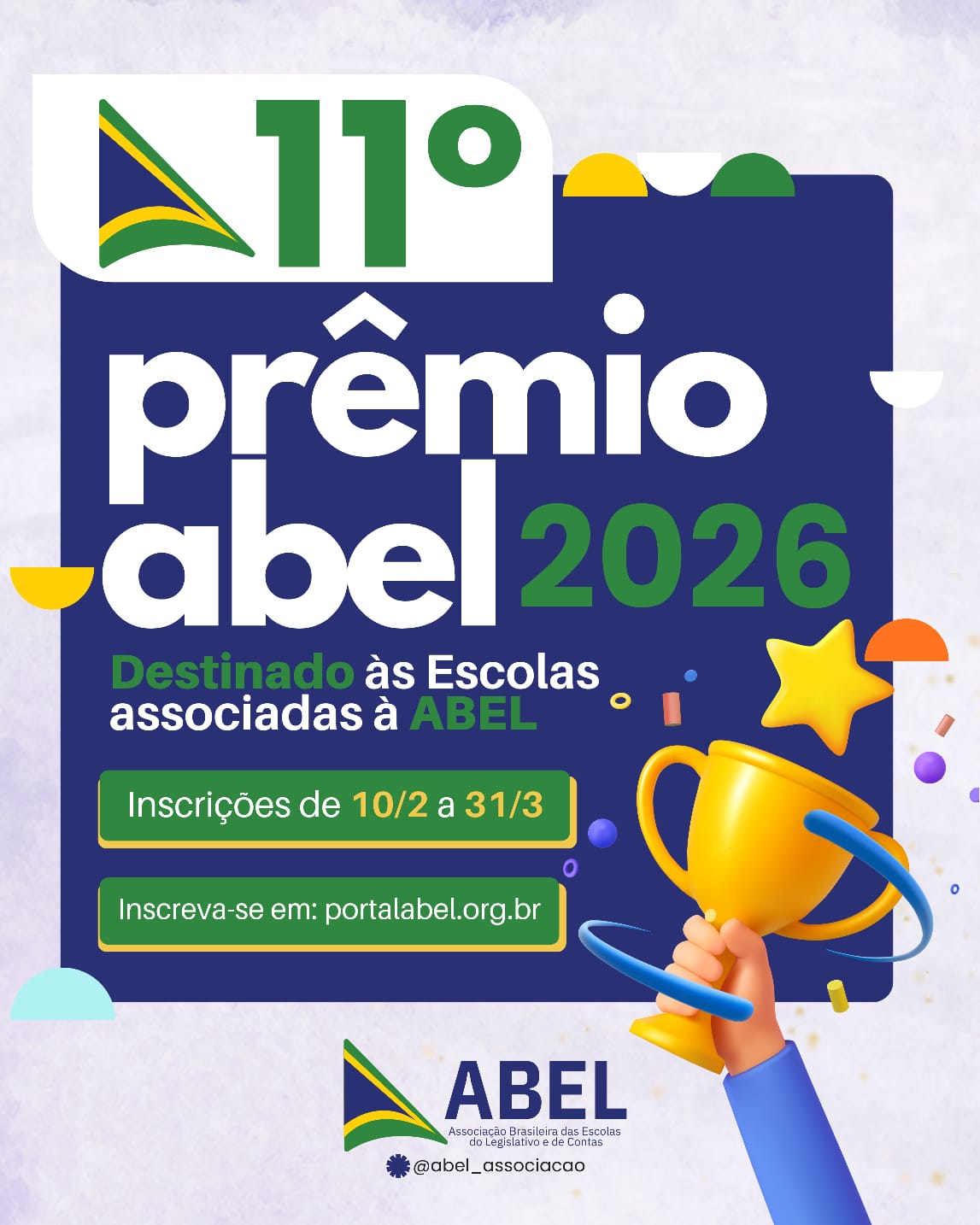 Prêmio ABEL 2026 abre inscrições para escolas associadas