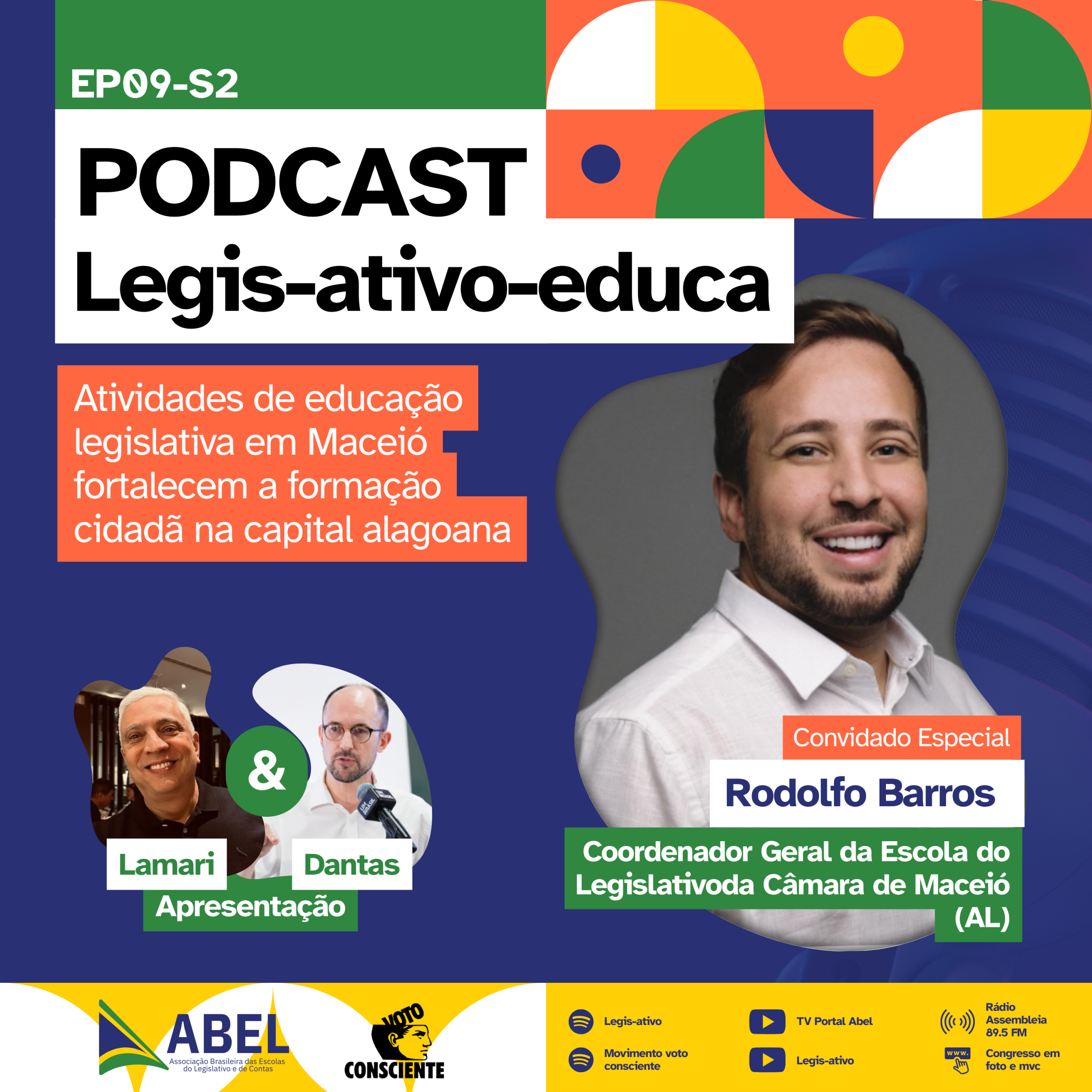 Novo episódio do Podcast Legis-ativo-educa já está no ar
