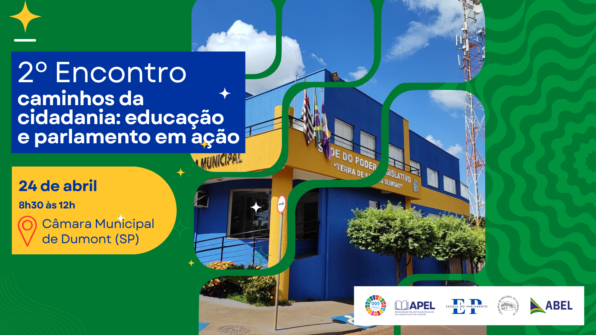 Inscrições abertas para o 2º Encontro Caminhos da Cidadania, em Dumont