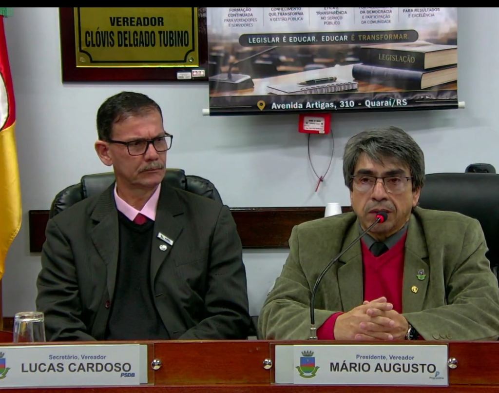 Câmara de Quaraí inaugura Escola do Legislativo e fortalece educação cidadã no município