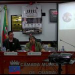 Escola do Legislativo de Quaraí é inaugurada com palestra de Ricardo Simas