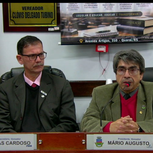 Câmara de Quaraí inaugura Escola do Legislativo e fortalece educação cidadã no município