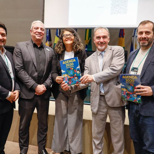 Presidente da Abel lança cartilha infantil sobre a Agenda 2030 durante encontro na Aleam