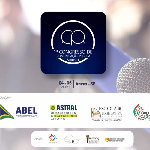 Inscrições abertas para Congresso de Comunicação Pública na cidade de Araras (SP)