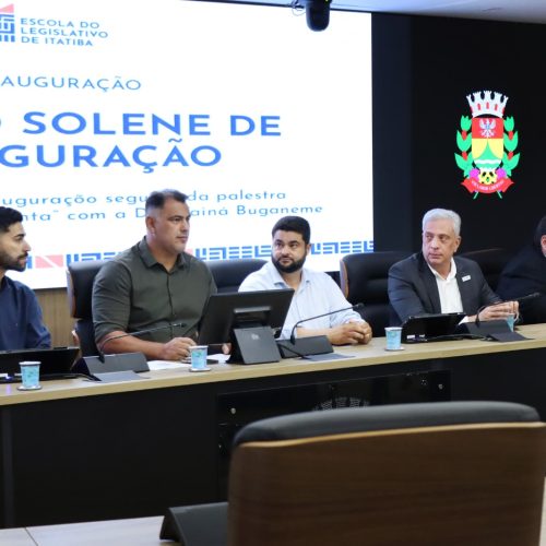 Presidentes da ABEL e da AEL participam da inauguração da Escola do Legislativo de Itatiba
