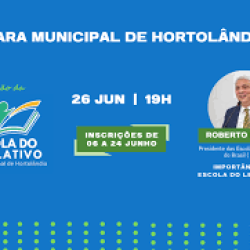 Hortolândia (SP) inaugura Escola do Legislativo na próxima quarta-feira (26)
