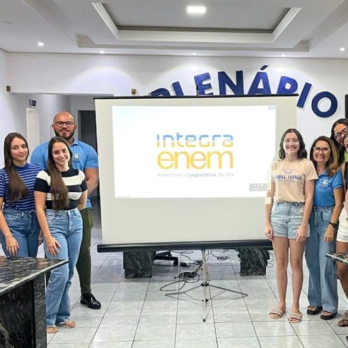 Escola da Assembleia do RN lança Integra Enem e já alcança mais de 2 mil jovens em 63 municípios potiguares