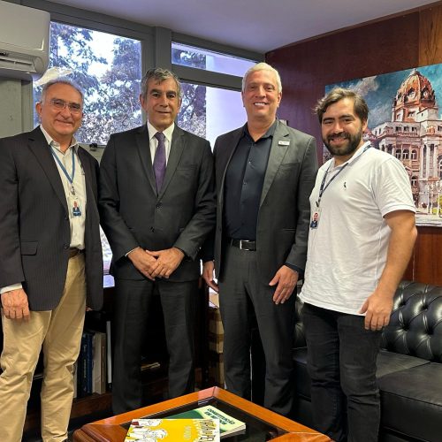 Presidente da ABEL se reúne com equipe da Gráfica do Senado para definir lançamento de cartilha sobre ODS