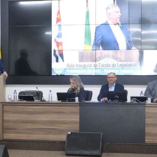 Inauguração da Escola do Legislativo em Hortolândia