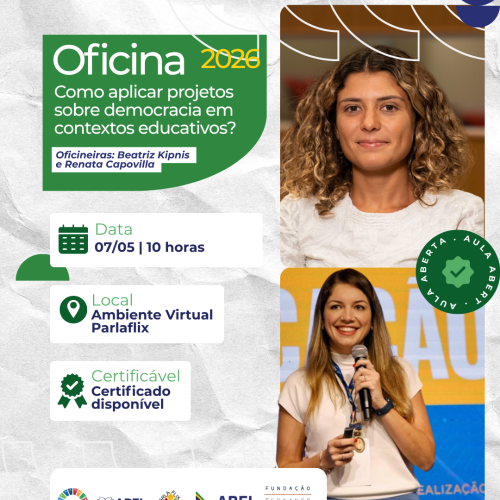 Inscrições abertas: oficina sobre democracia em contextos educativos